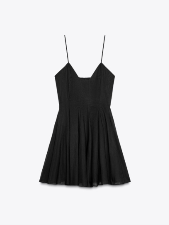 Zara Dresses & Skirts - NWT Zara Black Spaghetti-Strap Short Dress